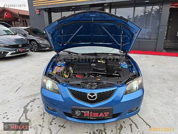 Galeriden Mazda 3 1.6 Dynamic 2007 Model Zonguldak 324.000 km Mavi