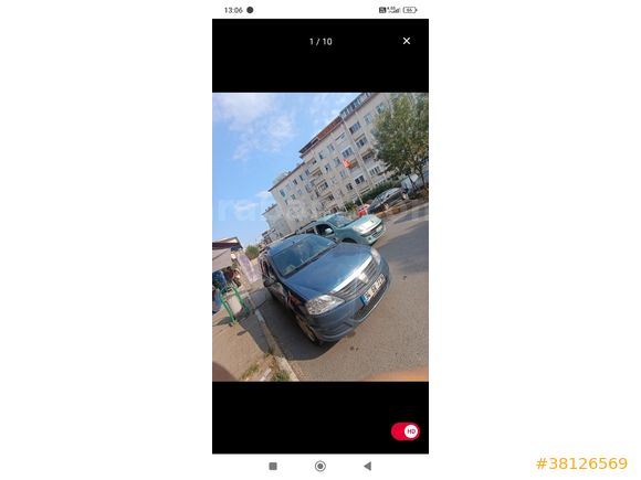 Sahibinden Dacia Logan 1.5 dCi Ambiance 2010 Model  308.000 km Mavi (metalik)