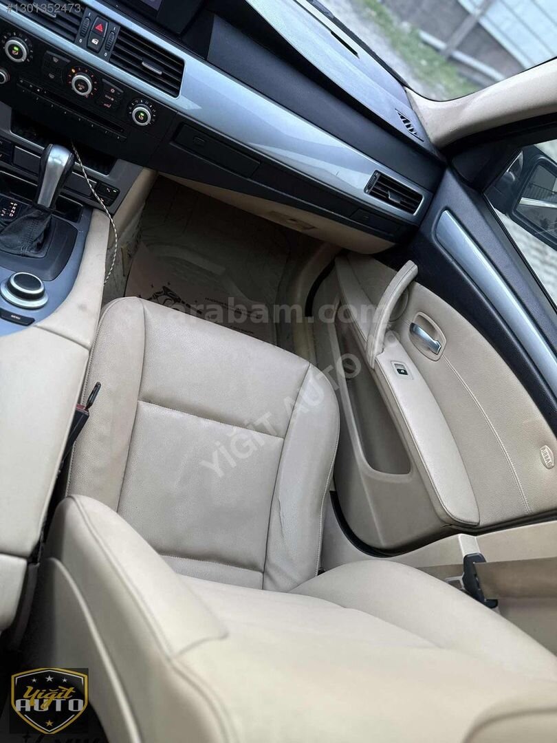 Galeriden BMW 5 Serisi 520d Standart 2007 Model Kahramanmaraş 418.000 km Siyah 7