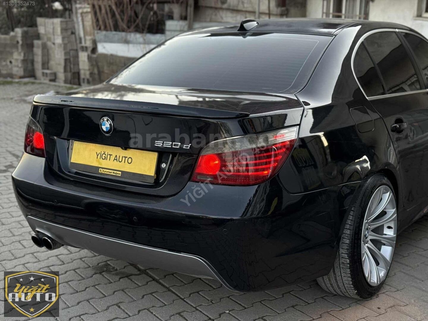Galeriden BMW 5 Serisi 520d Standart 2007 Model Kahramanmaraş 418.000 km Siyah 2