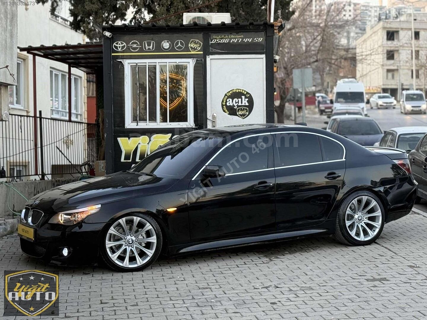 Galeriden BMW 5 Serisi 520d Standart 2007 Model Kahramanmaraş 418.000 km Siyah 1