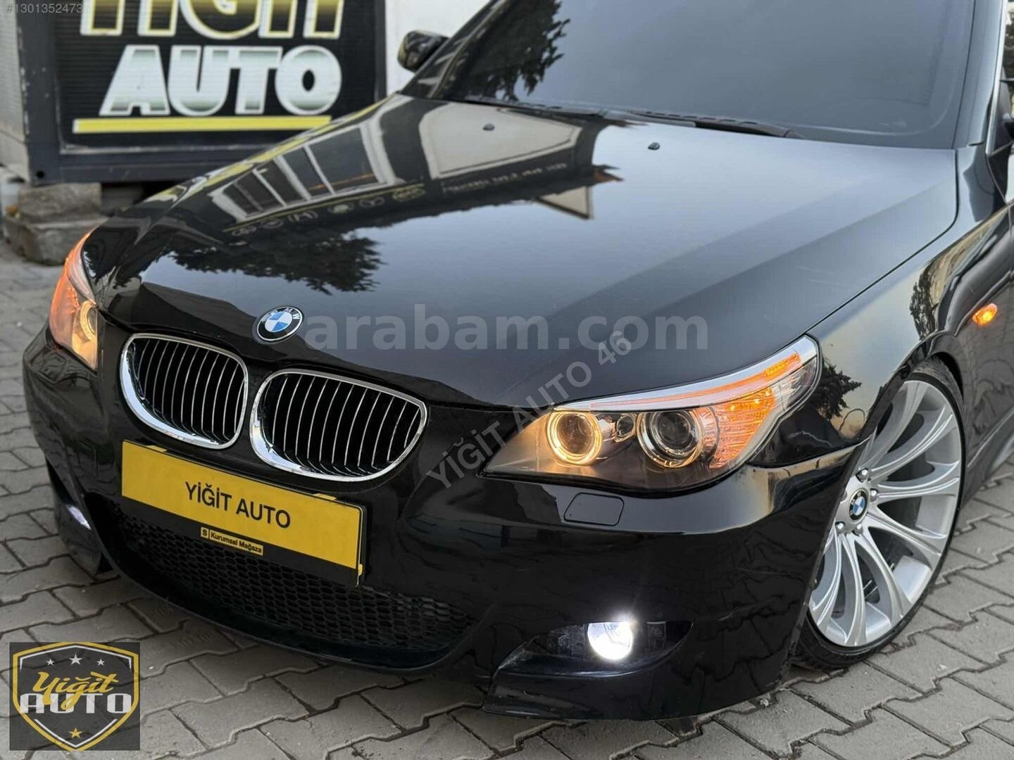Galeriden BMW 5 Serisi 520d Standart 2007 Model Kahramanmaraş 418.000 km Siyah 4