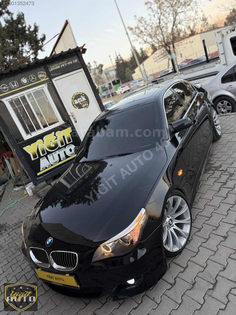 Galeriden BMW 5 Serisi 520d Standart 2007 Model Kahramanmaraş 418.000 km Siyah 3