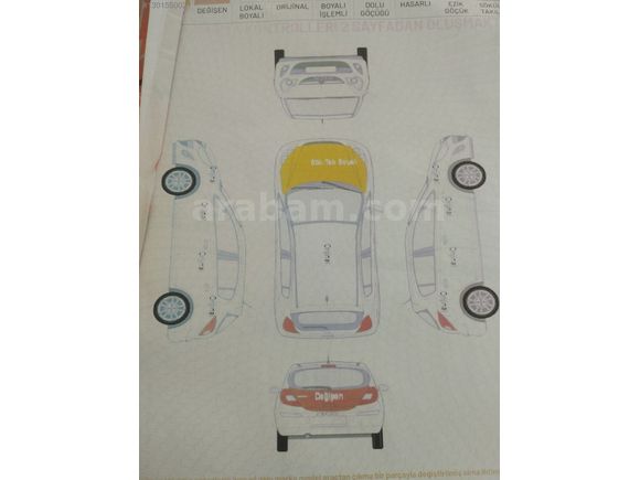 2014 OPEL CORSA 1.3CDTİ ACTİVE HIZ SABİTLEME YARI DERİ KOLTUK