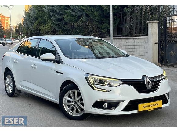 ESER OTOMOTİV DEN 2017 RENAULT MEGANE HATASIZ TOUCH 154 BİN KM