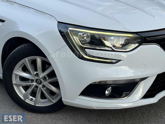 ESER OTOMOTİV DEN 2017 RENAULT MEGANE HATASIZ TOUCH 154 BİN KM