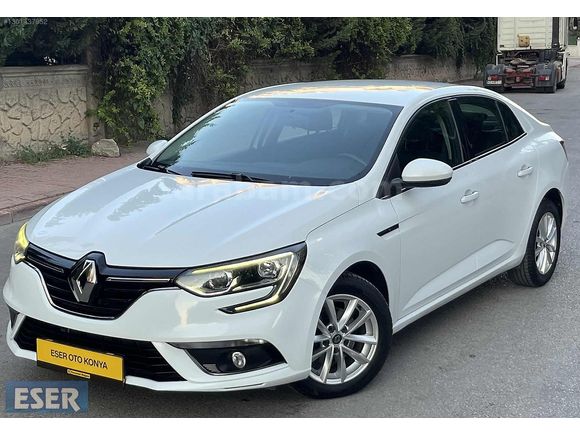 ESER OTOMOTİV DEN 2017 RENAULT MEGANE HATASIZ TOUCH 154 BİN KM