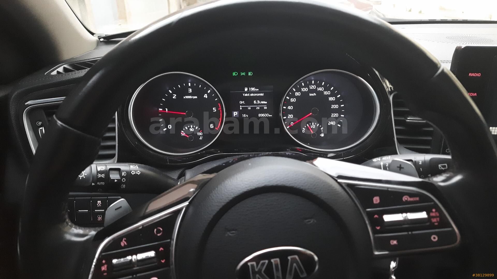 Sahibinden Kia Ceed 1.6 CRDi Elegance Sunroof 2020 Model Bursa 93.750 km Gri 3