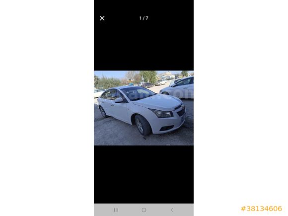 Sahibinden Chevrolet Cruze 1.6 LS Plus 2012 Model