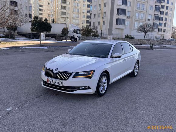 2.Sahibinden Skoda SuperB 1.6 TDI Comfort 2017 Model hata boya değişen yok
