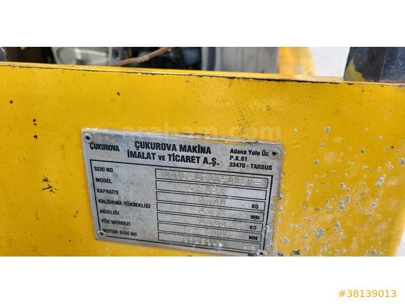 Sahibinden Çukurova Makina