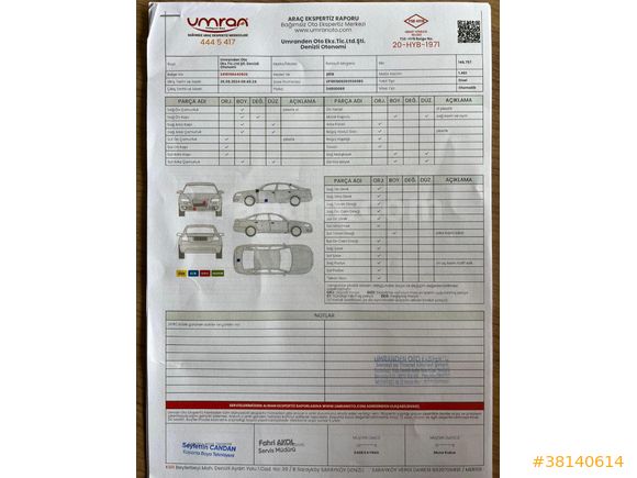 Sahibinden Renault Megane 1.5 dCi Touch 2018 Model