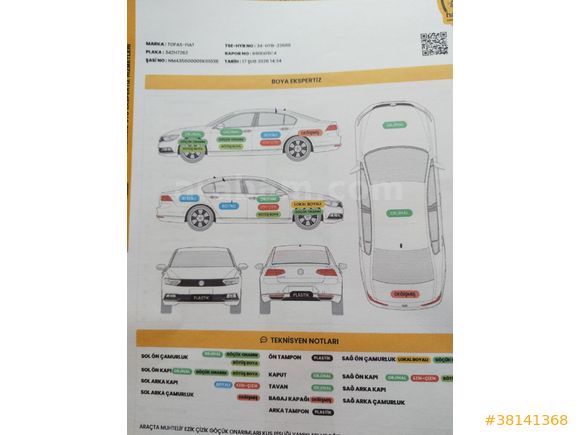 Sahibinden Fiat Egea 1.3 Multijet Easy 2017 Model