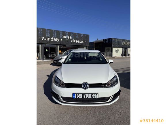 Sahibinden Volkswagen Golf 1.6 TDi BlueMotion Comfortline 2013 Model  184.500 km Beyaz