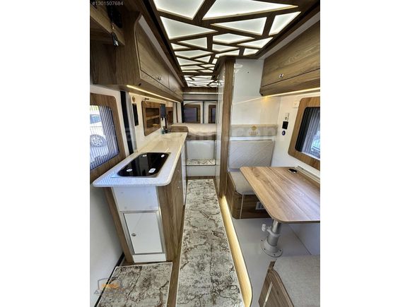 ADAŞAH'TAN HATASIZ YENİ YAPILI MOTOKARAVAN / KREDİ/K.KART TAKSİT