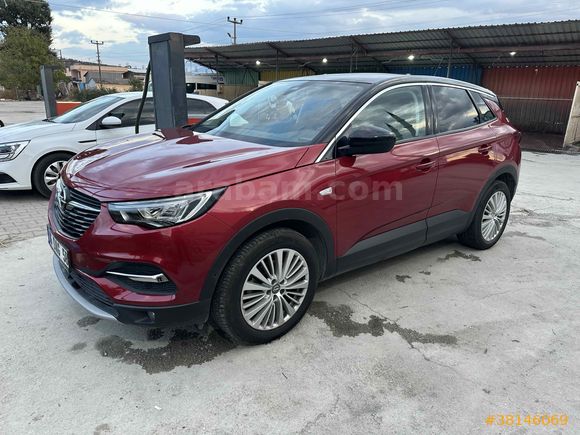 Sahibinden Opel Grandland X 1.5 D EcoTEC Enjoy Skyline 2020 Model Bursa 52.000 km Kırmızı