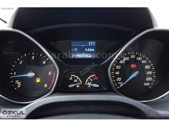 2013 FORD C-MAX 1.6 TDCİ TREND 190.000 KM ÇELİK JANT+CRUİSE CNTR