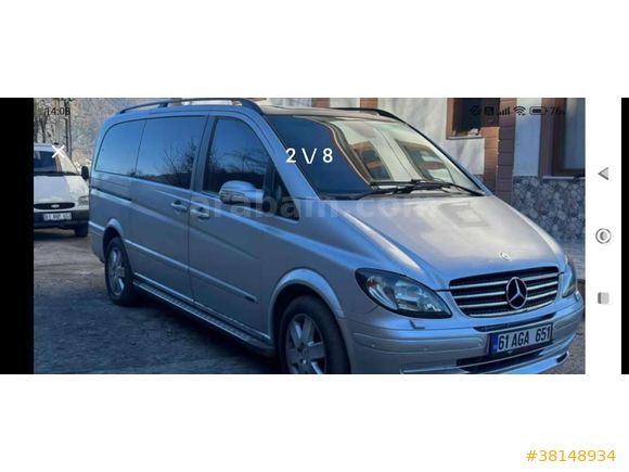 Sahibinden Mercedes - Benz Viano 115 CDI 2007 full otomatik Model Trabzon 515.000 km Gri