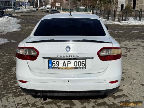 Galeriden Renault Fluence 1.5 dCi Touch 2014 Model Kars