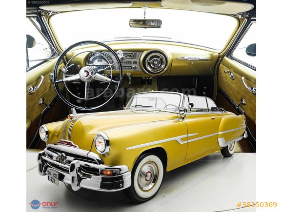 ONUR OTO'DAN 1953 PONTIAC CHEFTAIN X CONVERTIBLE