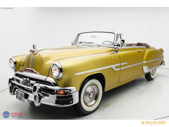 ONUR OTO'DAN 1953 PONTIAC CHEFTAIN X CONVERTIBLE