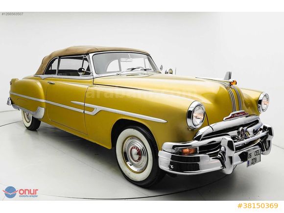 ONUR OTO'DAN 1953 PONTIAC CHEFTAIN X CONVERTIBLE