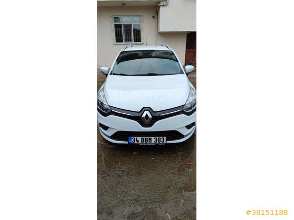 Sahibinden Renault Clio 1.5 dCi SportTourer Touch 2018 Model  159.000 km Beyaz