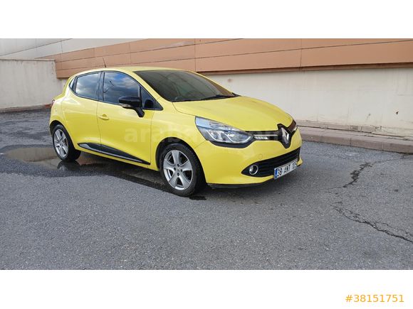 ACİL | Clio 4 ICON Turbo Kazasız Orijinal lansman renk