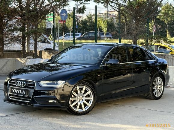 2013 - AUDİ A4 - S-LİNE+DİZEL+OTOMATİK+DEĞİŞENSİZ+150 HP+FULL!