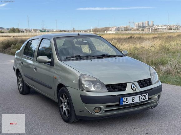 NET 2.el' DEN RENAULT CLİO 1.5 DCİ KLİMALI KREDİYE UYGUN (2003)