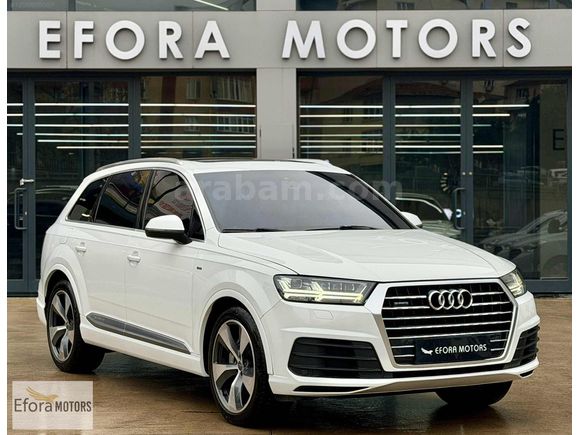 EFORA 2015 Audi Q7 3.0 TDI Quattro S Line Cam Tavn Bose Air Navi