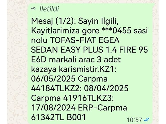 Sahibinden Fiat Egea 1.4 Fire Easy Plus 2022 Model