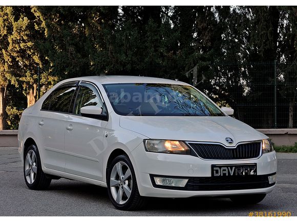 DAVRAZ Otomotiv 2013 Skoda Rapid 1.6 TDi Elegance OTOMATİK-3 LOKAL BOYA-1 DEĞİŞEN