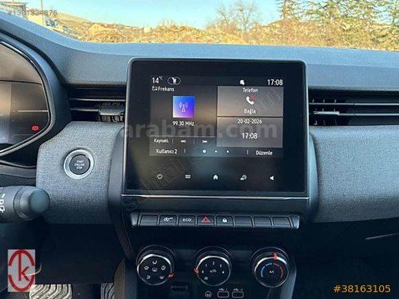 RENAULT CLİO 1.0TCE HATASIZ BOYASIZ TÜM KARTLARA 12 TAKSİT