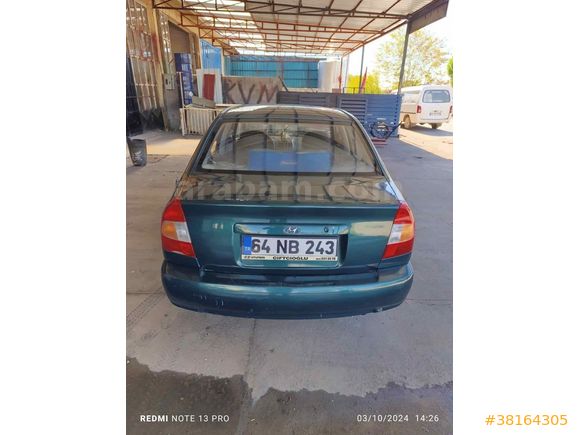 Sahibinden Hyundai Accent 1.3 LX 2001 Model 