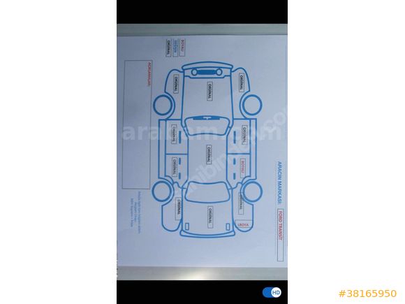 Sahibinden Ford Transit 350 L 2014 Model 