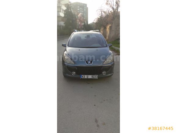 Sahibinden Peugeot 307 1.6 Premium 2006 Model Ankara 197.000 km Gri (metalik)