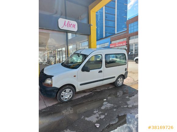 yeni motor,otomobil ruhsatlı Kangoo 1.9 D RN 2000 Model