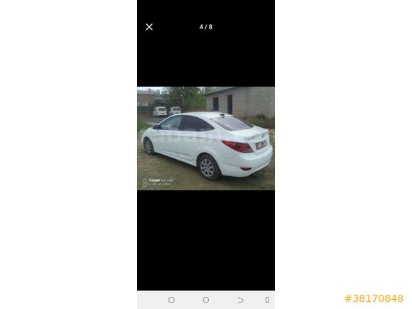 Sahibinden Hyundai Accent Blue 1.6 CRDI Mode 2012 Model