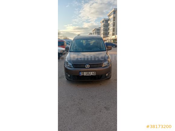 Volkswagen Caddy 1.6 TDI Comfortline 2014 Model  151000 km Kahverengi
