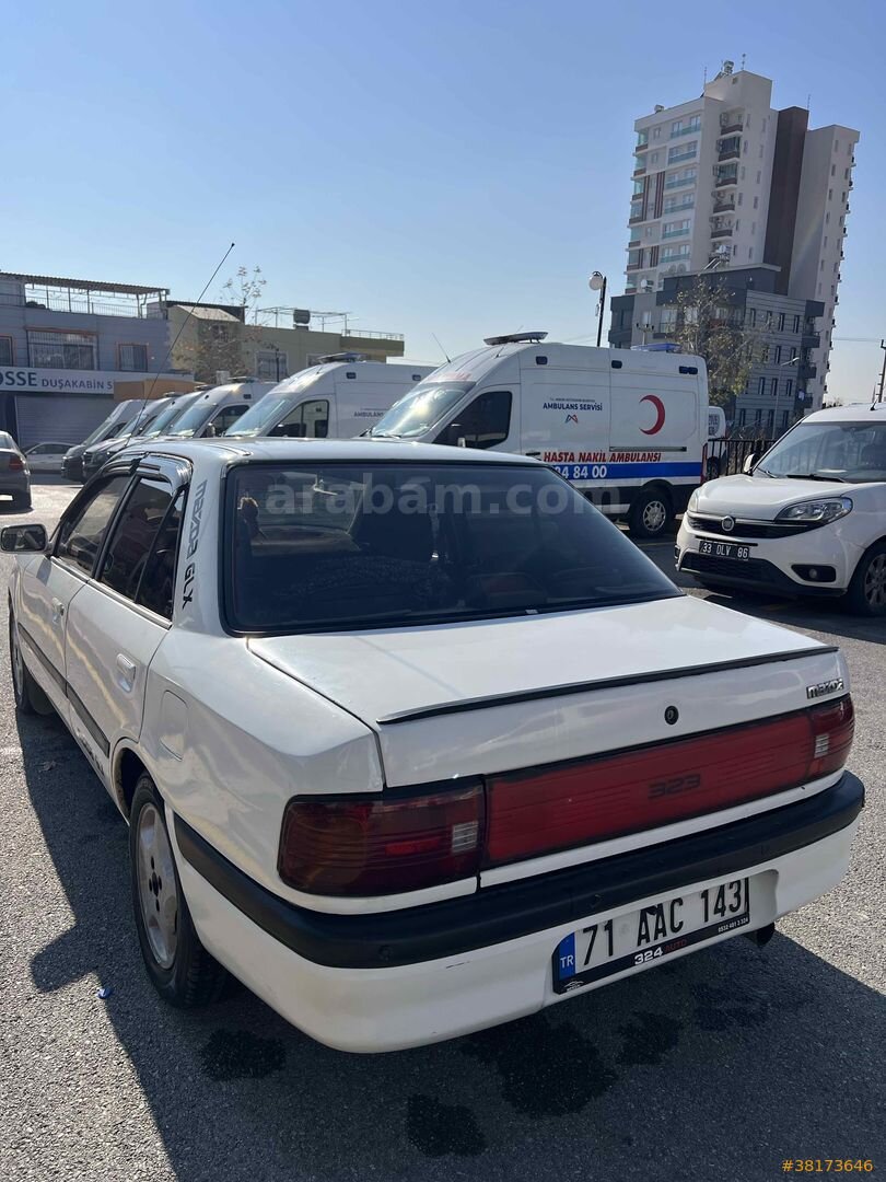 Sahibinden Mazda 323 1.6 GLX 1995 Model Mersin 290.000 km Beyaz 4