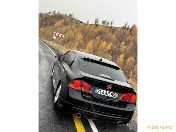 Sahibinden Honda Civic 1.6 Premium 2007 Model  430.000 km Siyah