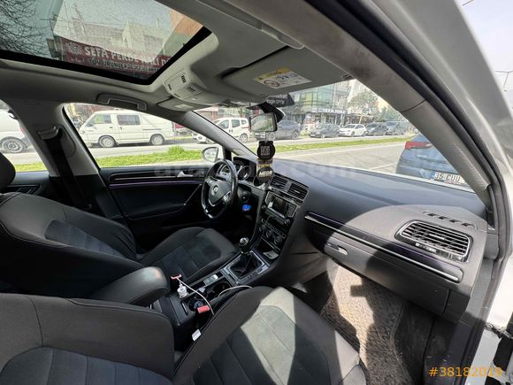 2014 model golf 7.5 düşük km  54 bin de  tramer yok 