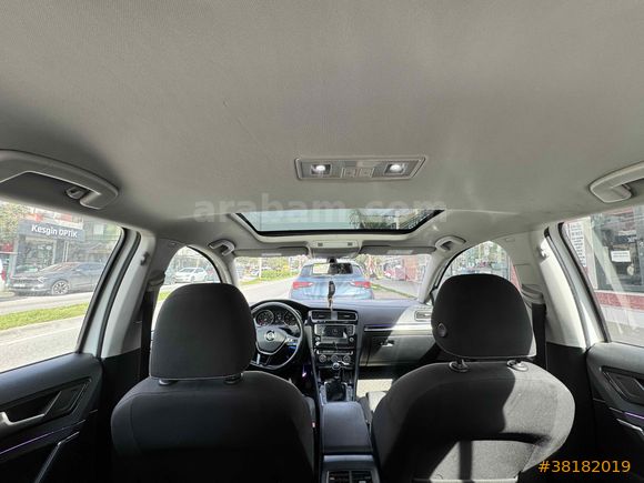 2014 model golf 7.5 düşük km  54 bin de  tramer yok 