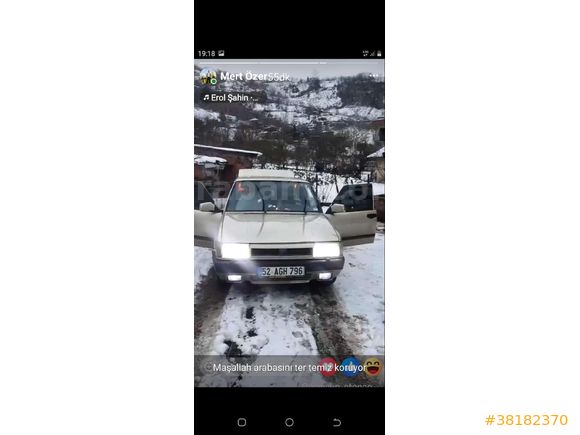 Sahibinden Tofaş Doğan L 1989 Model