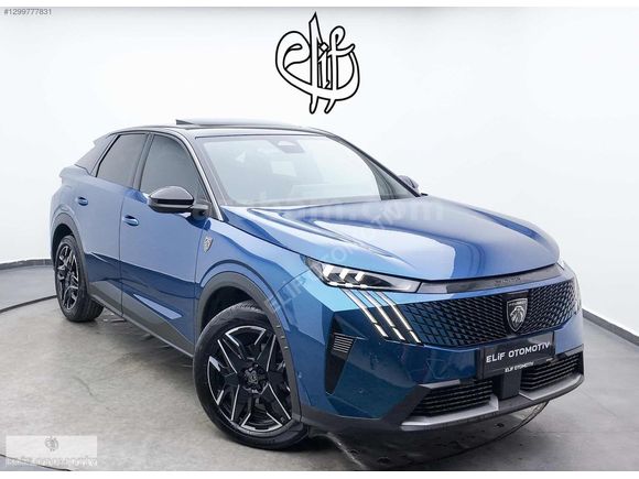 PEUGEOT 3008 2025 1.2 HYBRİD+BENZİN GT'' OBSESSİON MAVİ HATASIZ
