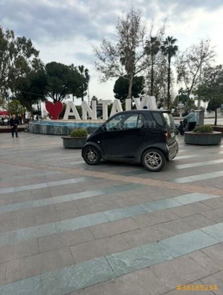 Sahibinden Smart ForTwo 0.6 2000 Model Antalya 188.000 km Siyah
