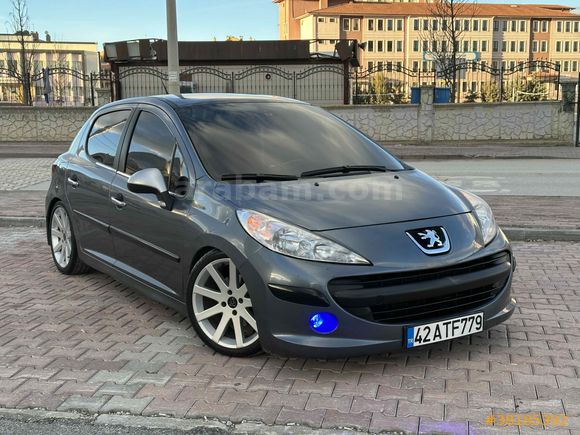   207 1.6 HDi PREMİUM CAM TAVAN TURBO BEYİN  YENİ 2007 