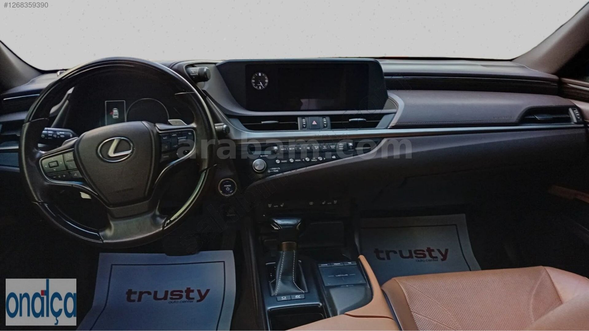 Galeriden Lexus ES 300h Executive 2020 Model Adana 90.862 km Siyah 7