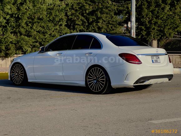 Sahibinden Mercedes - Benz C 180 AMG 2016 Model  150.000 km Beyaz